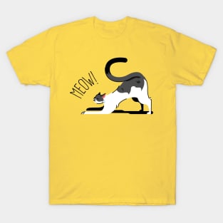 Cat in Playing Mood T-Shirt